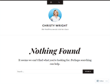 Tablet Screenshot of christylbrown.wordpress.com