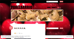 Desktop Screenshot of porelbarrio.wordpress.com