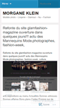 Mobile Screenshot of morganeklein.wordpress.com