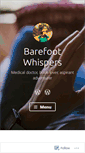 Mobile Screenshot of barefootmeds.wordpress.com