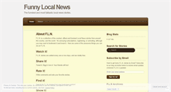 Desktop Screenshot of funnylocalnews.wordpress.com