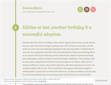 Tablet Screenshot of frieslandfarm.wordpress.com