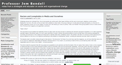 Desktop Screenshot of jembendell.wordpress.com