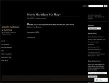 Tablet Screenshot of moviesakp.wordpress.com