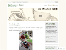 Tablet Screenshot of biggalloot.wordpress.com