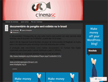 Tablet Screenshot of cinemasc.wordpress.com