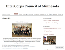 Tablet Screenshot of iccminnesota.wordpress.com