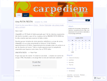 Tablet Screenshot of carpe7diem.wordpress.com
