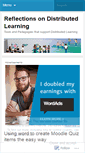 Mobile Screenshot of distlearn.wordpress.com