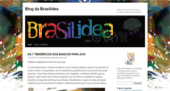 Desktop Screenshot of brasilidea.wordpress.com