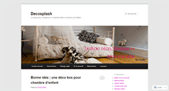 Desktop Screenshot of decosplash.wordpress.com