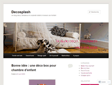 Tablet Screenshot of decosplash.wordpress.com
