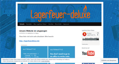 Desktop Screenshot of lagerfeuerdeluxe.wordpress.com