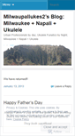 Mobile Screenshot of milwaupaliukes2.wordpress.com