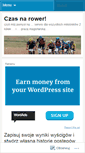 Mobile Screenshot of czasnarower.wordpress.com
