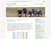 Tablet Screenshot of czasnarower.wordpress.com