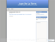 Tablet Screenshot of juantorre55.wordpress.com