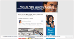 Desktop Screenshot of pablojaramillog.wordpress.com