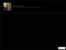 Tablet Screenshot of ahmedphoto.wordpress.com