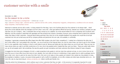 Desktop Screenshot of customerisalwaysright.wordpress.com