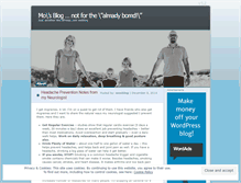 Tablet Screenshot of mosblog.wordpress.com