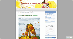 Desktop Screenshot of calendarioescolar.wordpress.com