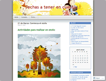 Tablet Screenshot of calendarioescolar.wordpress.com