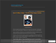 Tablet Screenshot of blackmoneyawakening.wordpress.com