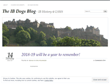 Tablet Screenshot of ibdogs.wordpress.com