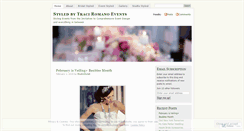 Desktop Screenshot of bridalstyled.wordpress.com