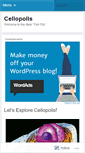 Mobile Screenshot of cellopolis.wordpress.com