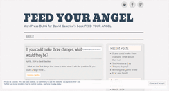 Desktop Screenshot of feedyourangel.wordpress.com