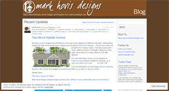 Desktop Screenshot of markhovisdesigns.wordpress.com