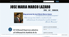 Desktop Screenshot of josemariamarco.wordpress.com