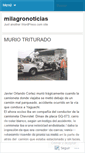 Mobile Screenshot of milagronoticias.wordpress.com