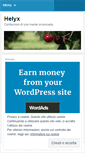 Mobile Screenshot of helyx.wordpress.com
