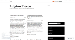 Desktop Screenshot of fioccoluigino.wordpress.com