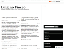 Tablet Screenshot of fioccoluigino.wordpress.com