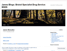 Tablet Screenshot of drugsncrimeconsultant.wordpress.com