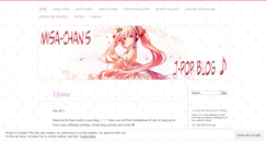 Desktop Screenshot of misachanjpop.wordpress.com