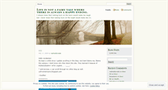 Desktop Screenshot of lifeisadrama.wordpress.com