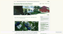 Desktop Screenshot of handsomebrookfarm.wordpress.com