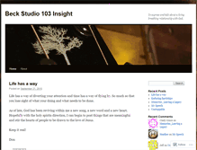 Tablet Screenshot of beckguitars.wordpress.com