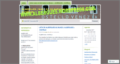 Desktop Screenshot of albergues.wordpress.com