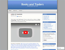 Tablet Screenshot of booksandtraders.wordpress.com