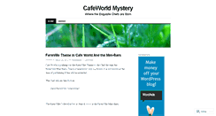 Desktop Screenshot of cafeworldfans.wordpress.com