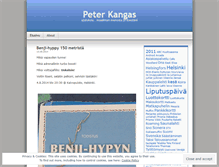 Tablet Screenshot of peterkangas.wordpress.com