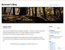 Tablet Screenshot of berander.wordpress.com