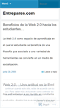 Mobile Screenshot of entrepares.wordpress.com