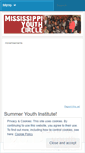 Mobile Screenshot of msyouthcircle.wordpress.com